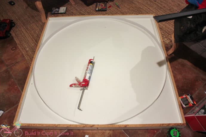 Diy Round Concrete Table Top The, How To Make Round Concrete Forms